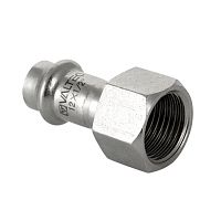 Соединитель нерж. сталь с вн.р. 15х1/2" | код. VTi.902.I.001504 | VALTEC