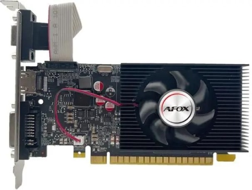 Видеокарта Afox PCI-E AF730-2048D3L5 NVIDIA GeForce GT 730 2Gb 64bit GDDR3 900/1333 DVIx1 HDMIx1 CRTx1 HDCP Ret low profile | код 2047400 | AFOX
