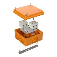 Коробка огнестойкая для о/п 40-0300-FR10.0-4 Е15-Е120 RAL2004 100х100х50 (14 шт/кор) Промрукав | код 40-0300-FR10.0-4 | ПРОМРУКАВ