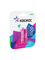 Аккумулятор R03 NI-MH 1100мА.ч (блист.2шт) Космос KOCR03NIMH(1100MAH)