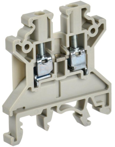Колодка клеммная CTS ARMAFIX 2.5кв.мм сер. | код YCT10-00-K03-002 | IEK