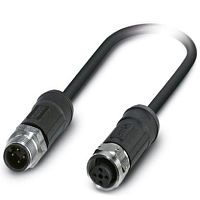 Кабель для датчика / исполнительного элемента SAC-4P-M12MS/2,0-28X/M12FS OD | код 1454105 | PHOENIX CONTACT