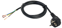 ITK Кабель электропитания PDU 3х1,5 2М Schuko-б/р | код PC-D-2M | ITK by IEK