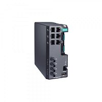 Коммутатор EDS-4008-2MST-LV Managed Ethernet switch with 6 10/100BaseT(X) ports, 2 100BaseFX multi-mode ports with ST connectors, dual power inputs 12/24/48 VDC, t:-10/60 | код 00-06141986 | MOXA