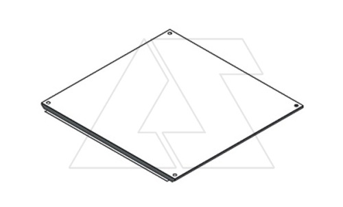 Крыша щита NEO 800x500мм (ШxГ), RAL7035, IP55 | код 628-500 | Tekpan