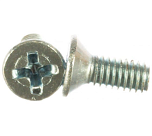 Винт DIN965 М4х10 потайная головка оцинкованный (1000 шт) | код УТ-00011518 | Tech-Krep
