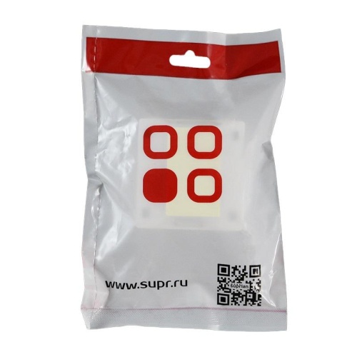 Розетка компьютерная 8P8C (RJ-45) UTP Cat6 2 порта (DIY упак.) | код 10-0310-1 | SUPRLAN фото 6