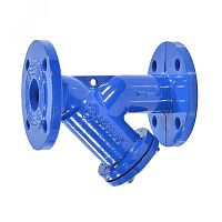 Фильтр магнитный Ду 50 Ру16 Y-образный фланцевый со сливной пробкой (чугун) | код 036-1307 | Benarmo