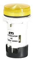 Лампа сигнальная LED матовая TT04X1 240V AC (желтая) 54мм | код 004770763 | ETI
