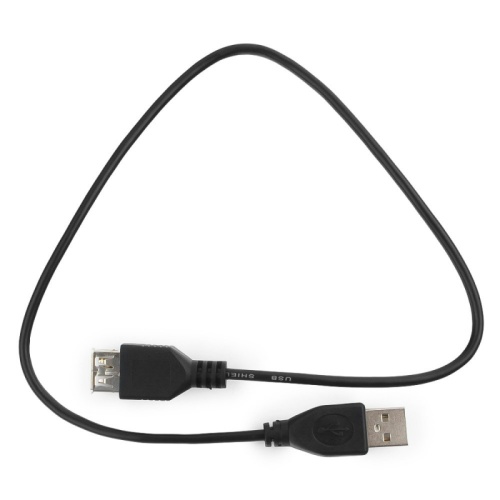 Кабель удлинитель USB 2.0 Гарнизон GCC-USB2-AMAF-0.5M, AM/AF, 0.5м, пакет | код GCC-USB2-AMAF-0.5M | Гарнизон