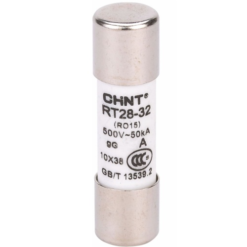 Плавкая вставка цилиндрическая RT28-32 20A 10х38 соответствует стандарту ROHS (CHINT) | код 520481 | CHINT