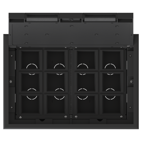 Люк MultiDesk MDK10 на 24мод. IP40 с монтажной коробкой для фальшпола SE MDK10124 фото 3 Люк MultiDesk MDK10 на 24мод. IP40 с монтажной коробкой для фальшпола SE MDK10124 фото 3