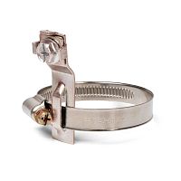 Хомут заземления УХЗ (INOX) (110-130)/W2 (Fortisflex) | код 83249 | Fortisflex