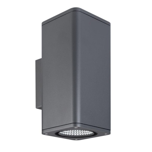 Светильник LGD-EVO-WALL-TWIN-S100x100-2x12W Warm3000 (GR, 44 deg, 230V) (Arlight, IP54 Металл, 3 года) | код 46195 | Arlight Светильник LGD-EVO-WALL-TWIN-S100x100-2x12W Warm3000 (GR, 44 deg, 230V) (Arlight, IP54 Металл, 3 года) | код 46195 | Arlight