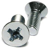 Винт DIN965 М6х10 потайная головка оцинкованный (100 шт) | код. 27781Р1-0 | FIT