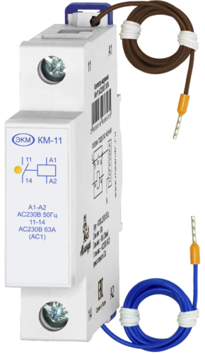 Контактор модульный КМ-11 AC230В УХЛ2 | код 2000016936582 | МЕАНДР