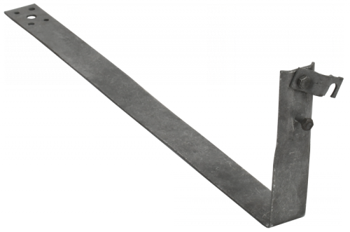 Дер. пр. кр. 6-10мм чер. кр. L=430мм оц. сталь TD IEK | код ZDP80-13-5-16-430 | IEK