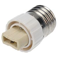 Переходник цокольный E27-G9 бел. | код 11-8858 | Rexant
