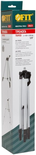 Тренога для лазерных уровней 420-1260 мм | код 18625 | FIT фото 3