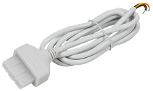Кабель питан. 1,5м бел. для светильника LED линейн. 1010 IEK | код LT-LDCKD-KP-D15-1010-K01 | IEK