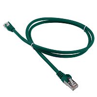 Патч-корд LANMASTER LSZH FTP кат.5e, 10 м, зеленый | код LAN-PC45/S5E-10-GN | LANMASTER