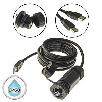 Разъём герметичный SZC M25USBZ1-3.0G-1M, 4.8 Гб/с | код 107907 | SZC