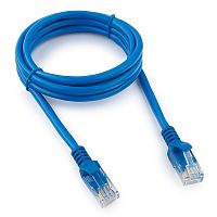 Патч-корд UTP Cablexpert PP12-1.5M/B кат.5e, 1.5м, литой, многожильный (синий) | код PP12-1.5M/B | Cablexpert