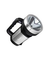 Фонарь-прожектор аккумуляторный ручной 10Вт LED Li-ion 18650 9600мА.ч корпус анодированный алюм. ABS-пластик шнур-адаптер от 220В плечевой ремешок | код KOC900Lit | КОСМОС