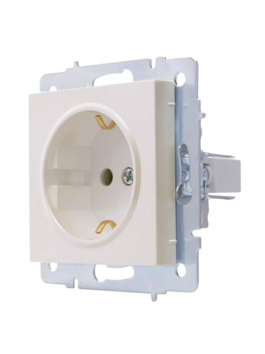 Vesna Розетка с защ от дет жемч бел перл | код 742-3088-124B | LEZARD фото 2 Vesna Розетка с защ от дет жемч бел перл | код 742-3088-124B | LEZARD фото 2