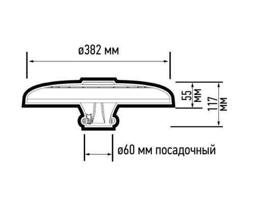Светильник светодиодный уличный садово-парковый ДТУ 05-60Вт 7200Лм черный 5000K IP65 5лет гар. JazzWay | код 5060036 | JazzWay фото 7 Светильник светодиодный уличный садово-парковый ДТУ 05-60Вт 7200Лм черный 5000K IP65 5лет гар. JazzWay | код 5060036 | JazzWay фото 7
