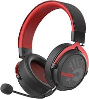 Наушники с микрофоном A4Tech Bloody MR590 Sports красный/черный 1.5м мониторные BT/Radio/3.5mm оголовье (MR590+ WIRED/SPORT RED) | код 1971784 | A4TECH
