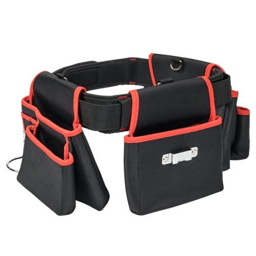 Сумка-пояс двухсекционная усиленная с двухшпеньковым ремнем С-12 Professional | код c-12 | EKF фото 4