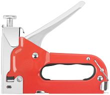 Степлер для узких скоб "тип 53" 4-14мм с регулировкой силы удара корпус метал. КУРС 32086