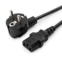 Кабель питания Cablexpert PC-186-15, 4.5м, Schuko- C13, 6А, черный, с заземлением | код PC-186-15 | Cablexpert