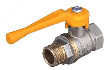 Кран шаровой 11Б27п Ду15 А11 газ ВН рычаг PN40 | код БАЗ.А11.0.15.PN40 | БАЗ