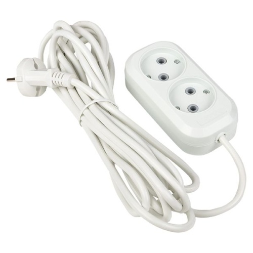 Удлинитель "Эксперт" 2 гнезда 2 метра 10А/2,2кВт без заземления ПВС 2х0,75 PROxima | код UBA10-275-2-02 | EKF фото 4