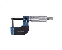 Микрометр МТ- 25 0,01 трубный сферическая пятка | код 450485 | Micron
