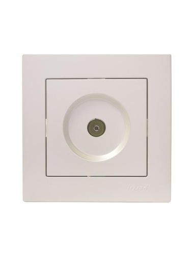 Vesna Розетка ТВ оконечная жемч бел перл | код 742-3088-130 | LEZARD фото 7 Vesna Розетка ТВ оконечная жемч бел перл | код 742-3088-130 | LEZARD фото 7