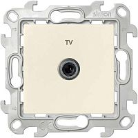 Механизм розетки одиночной TV СП IP20 сл. кость | Код. 2450477-031 | Smon