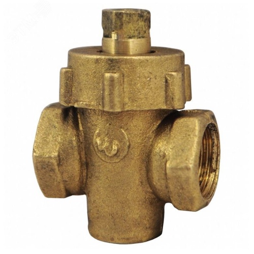 Кран запорный сальниковый Ду15 Ру 10 ВР латунь 11Б6бк | код 007-5245 | ККАЗ Кран запорный сальниковый Ду15 Ру 10 ВР латунь 11Б6бк | код 007-5245 | ККАЗ