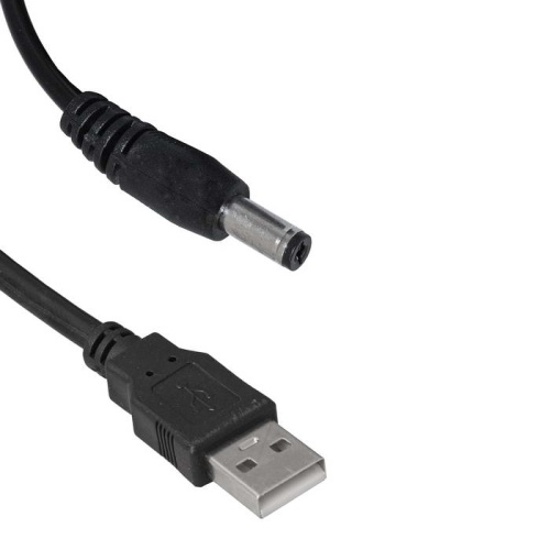 Компьютерный шнур RUICHI USB 2.0 A(m)-DC 2.1x5.5 мм, 1.5 м | код 113818 | Ruichi