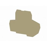 449 029, Концевой сегмент на клеммники PIK 4FS*, (серый), NPP PIK 4FS | код 0.0.0.4.49029 | KLEMSAN