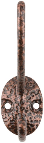 Крючок-вешалка двойн. антик медь 66872 фото 2