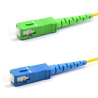 Патч-корд оптический переходной (SM), 9/125 (OS2), SC/APC-SC/UPC, (Simplex), LSZH, 5м | код 50-2053 | REXANT