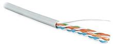 Hyperline UUTP4-C5E-S24-IN-LSZH-PK-305 (305 м) Кабель витая пара. неэкранированная U/UTP. категория 5e. 4 пары (24 AWG). одножильный(solid). LSZH. нг(А)-HF. -20 C – +75 C. розовый - гарантия 15 лет компонентная. 25 лет системная | код 444259 (0) Бре