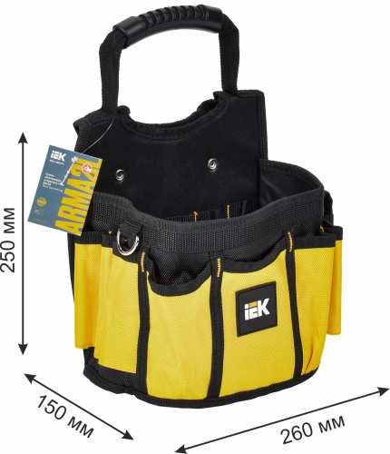 Сумка монтажника открытого типа BG-05 ARMA2L 5 | код. A2L5-BG30-05-K02 | IEK фото 8