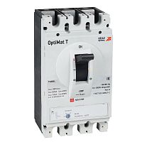 Выключатель автоматический с блоком защиты от токов утечки OptiMat T630S-RCA TM 630A 4P | код 357096 | КЭАЗ