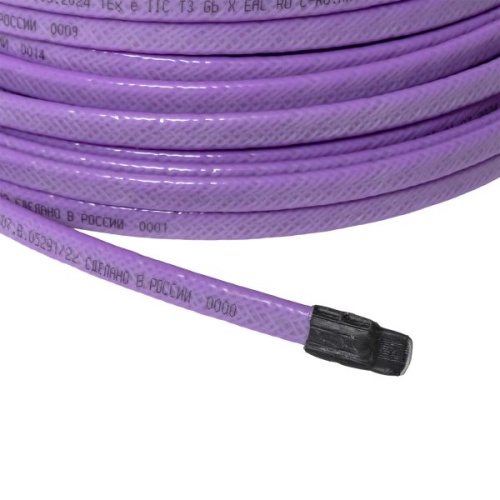 Саморегулирующийся нагревательный кабель ESU-45F (45 Вт/м) 50 м, фторопласт | код ESU-45F-50 | EKF фото 4