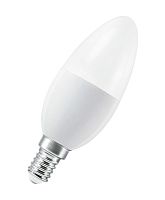Лампа светодиодная SMART+ WiFi Candle Tunable White 5Вт (замена 40Вт) 2700…6500К E14 (уп.3шт) | код 4058075485914 | LEDVANCE