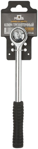 Вороток (трещотка) 1/2'' 250 мм, 39 зубцов | код 62303М | FIT фото 3